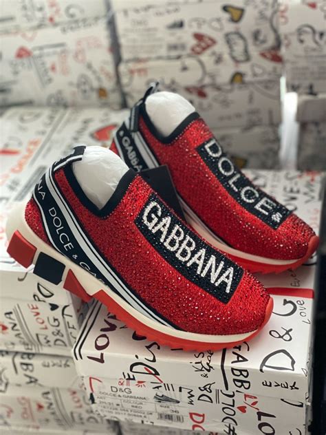 tenis dolce gabbana hombre rojos|dolce and gabanna sneakers price.